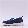Wonders Flexfly Slip On Chunky Loafer - Navy Leather